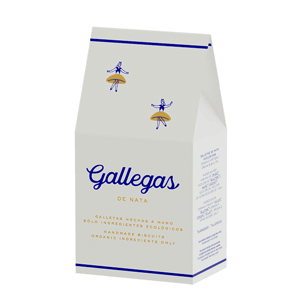 Caja de galletas gallegas de nata (165g)