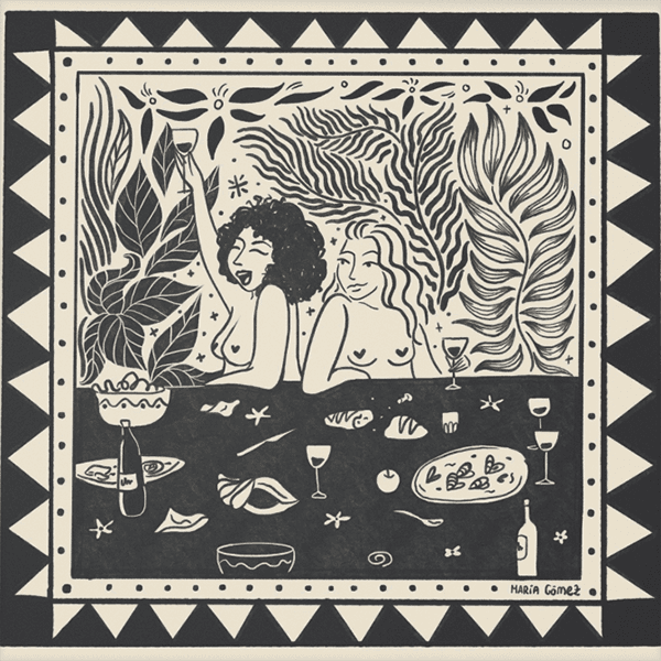 Print María Gómez - Sobremesa