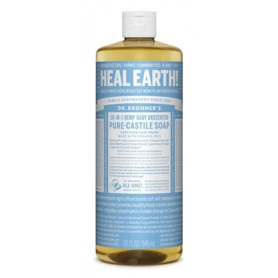 Jabón líquido Bebés Neutral Dr. Bronners 945 ml