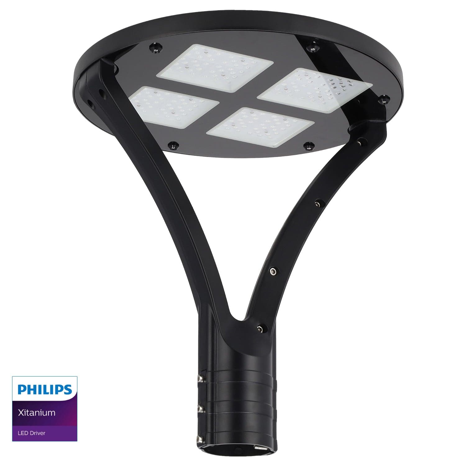 Farola LED para Jardín 65W 170Lm/W Driver/LED Philips IP65 5000ºK