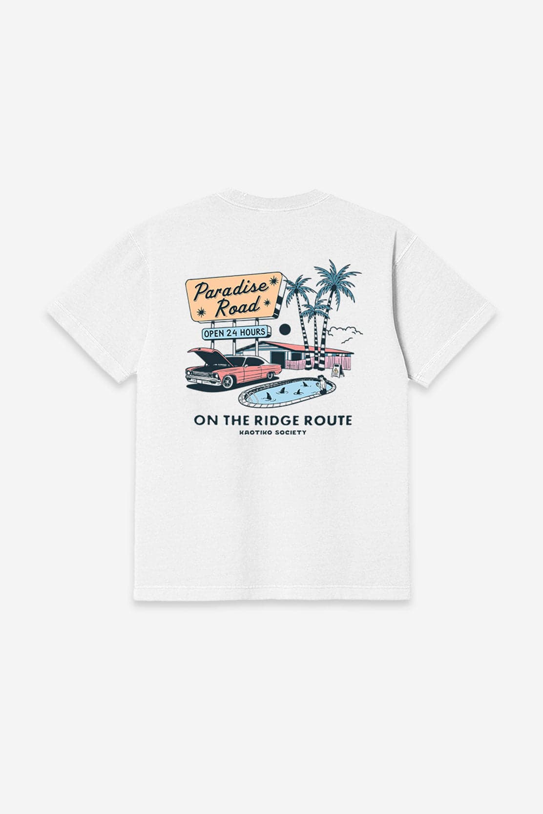 Camiseta On The Ridge Route White