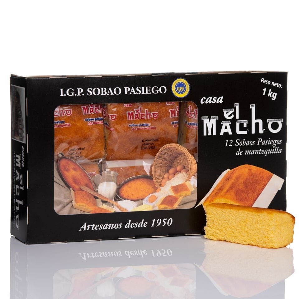 Sobaos el Macho paquete de 12 unidades 1kg