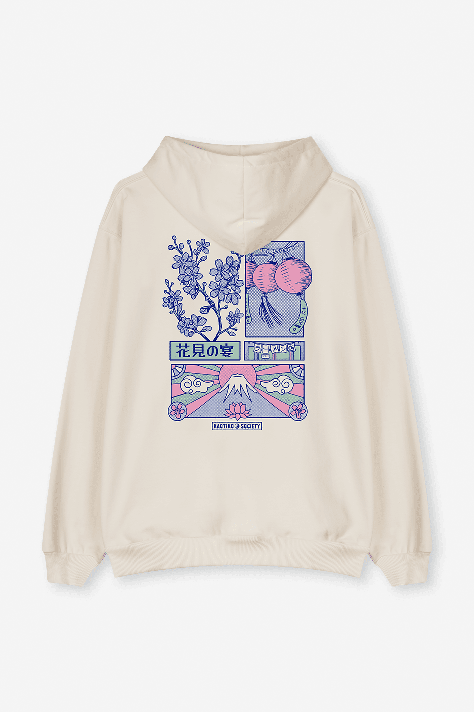 Sudadera Pink Tokyo Ivory