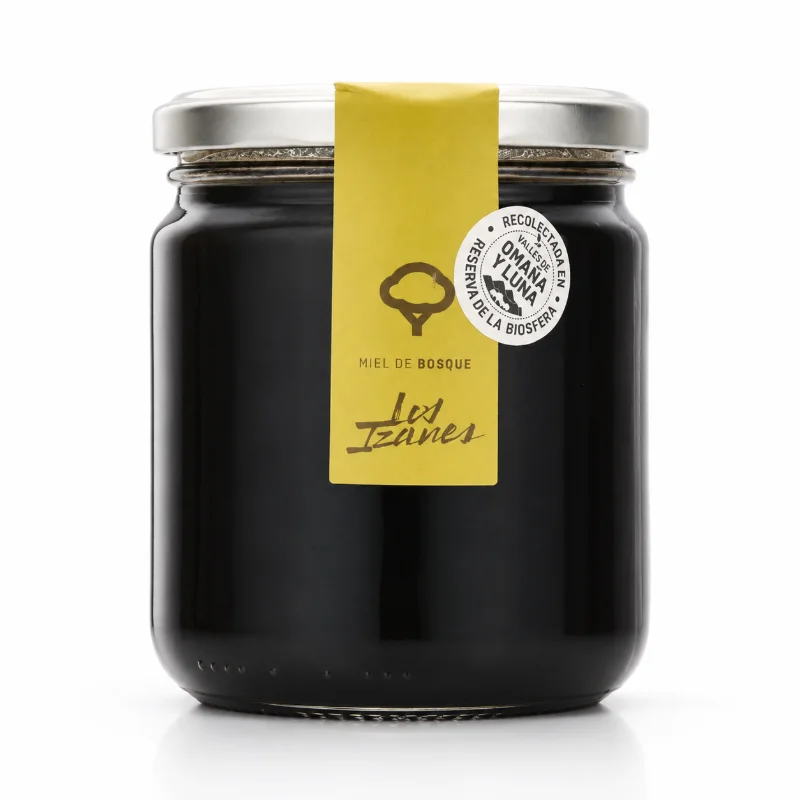 Miel natural de bosque 400 grs Los Izanes León