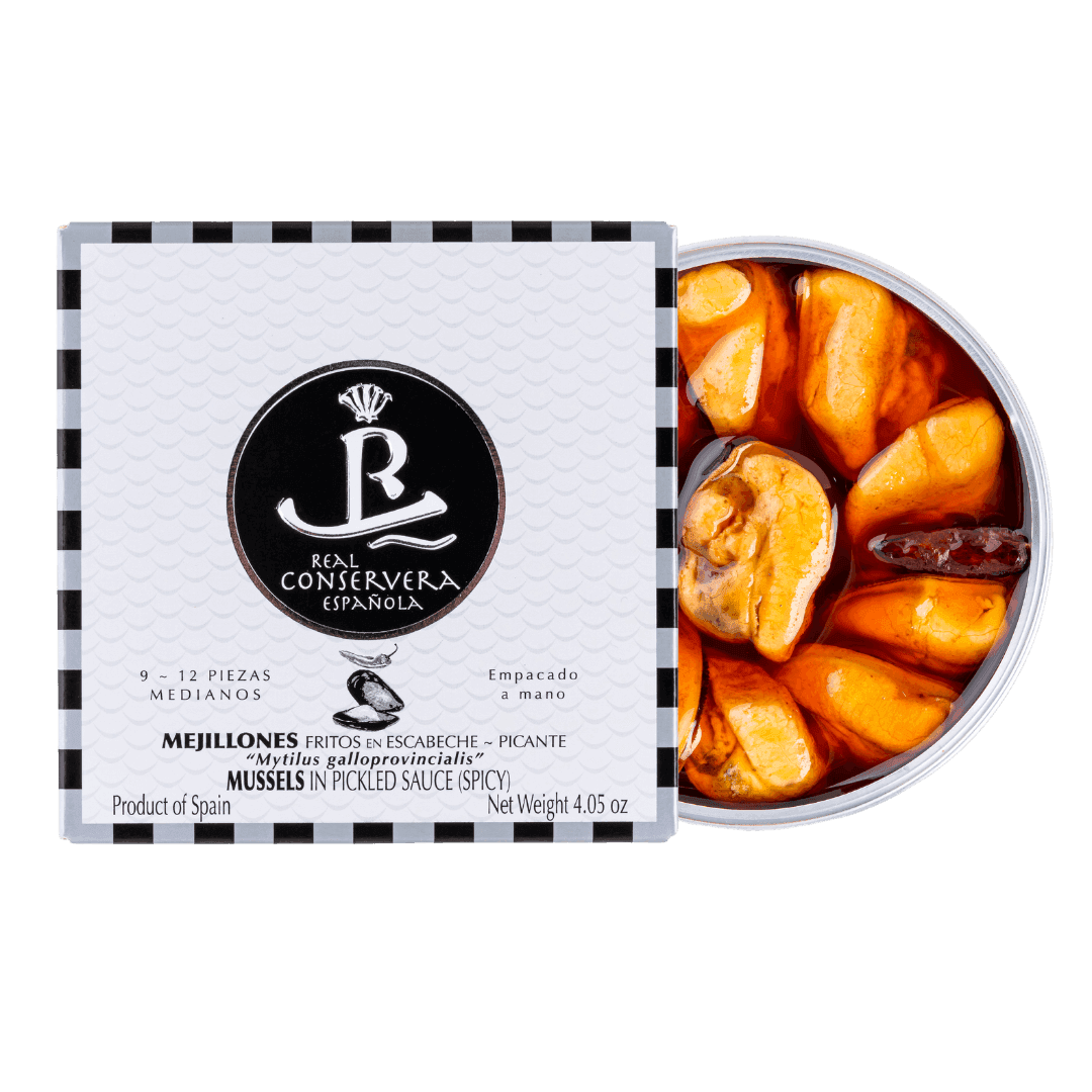 Mejillones en Escabeche Picantes