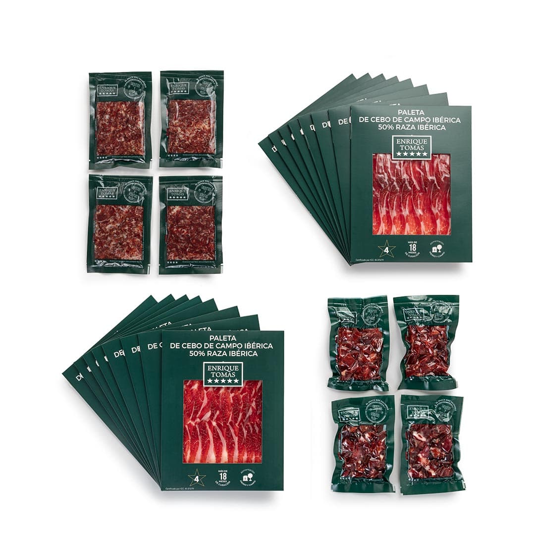 Paleta de Cebo de Campo Ibérica 50% raza Ibérica - Selección | No te cortes