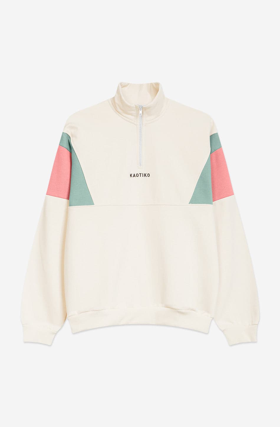 Sudadera Arthur Yvory/Palid Blue/Salmon