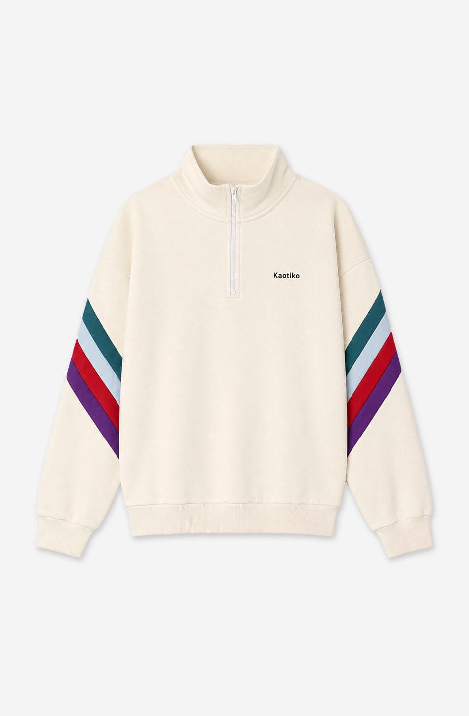 Sudadera Zipper Walker Ivory