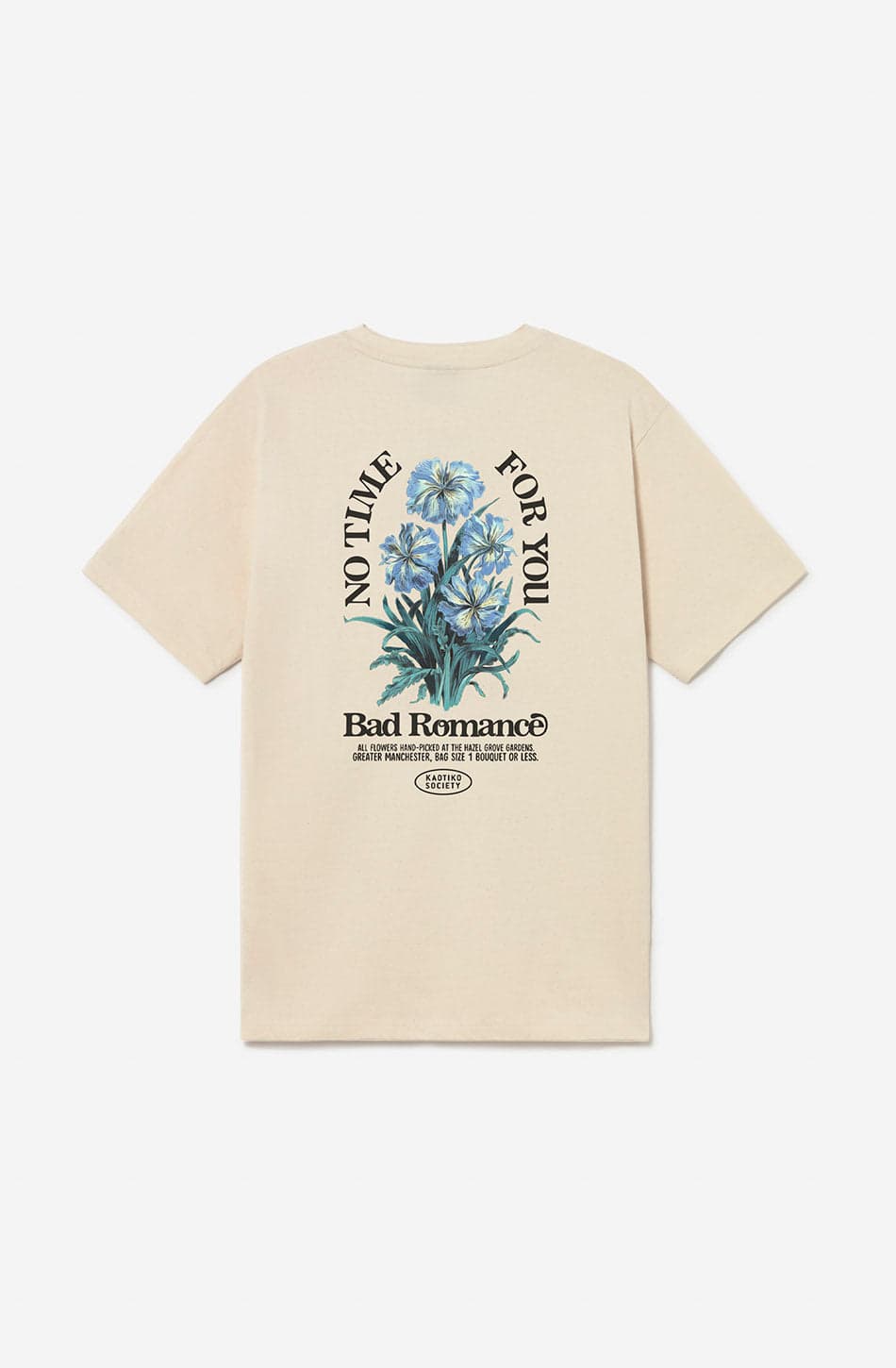 Camiseta No Time For You Tabacco Regular Fit