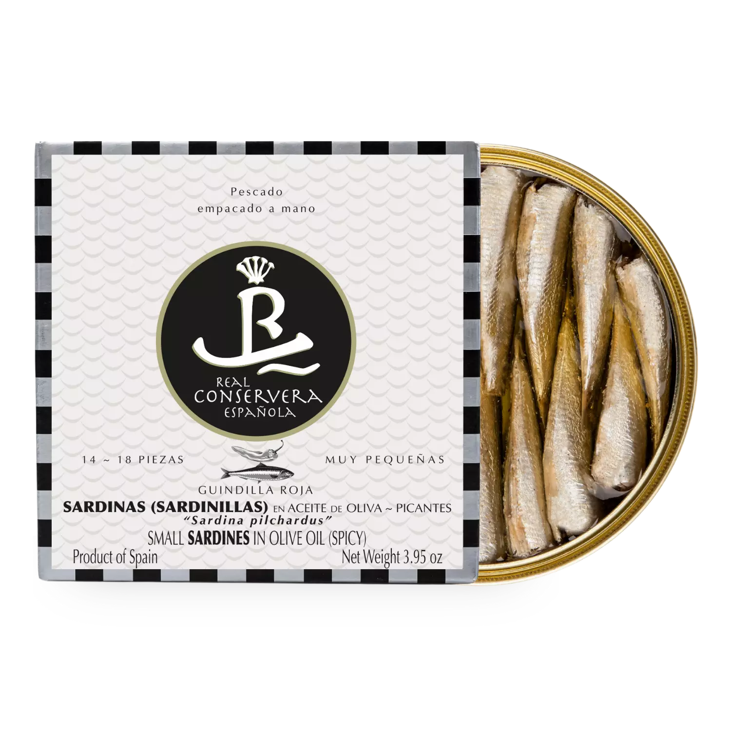 Sardinillas Picantes en Aceite de Oliva