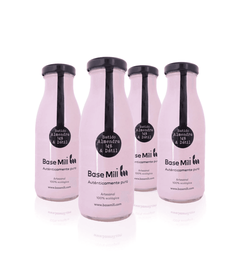 Pack X4 Batido Almendra 14% & Dátil Eco 250ml (x4).