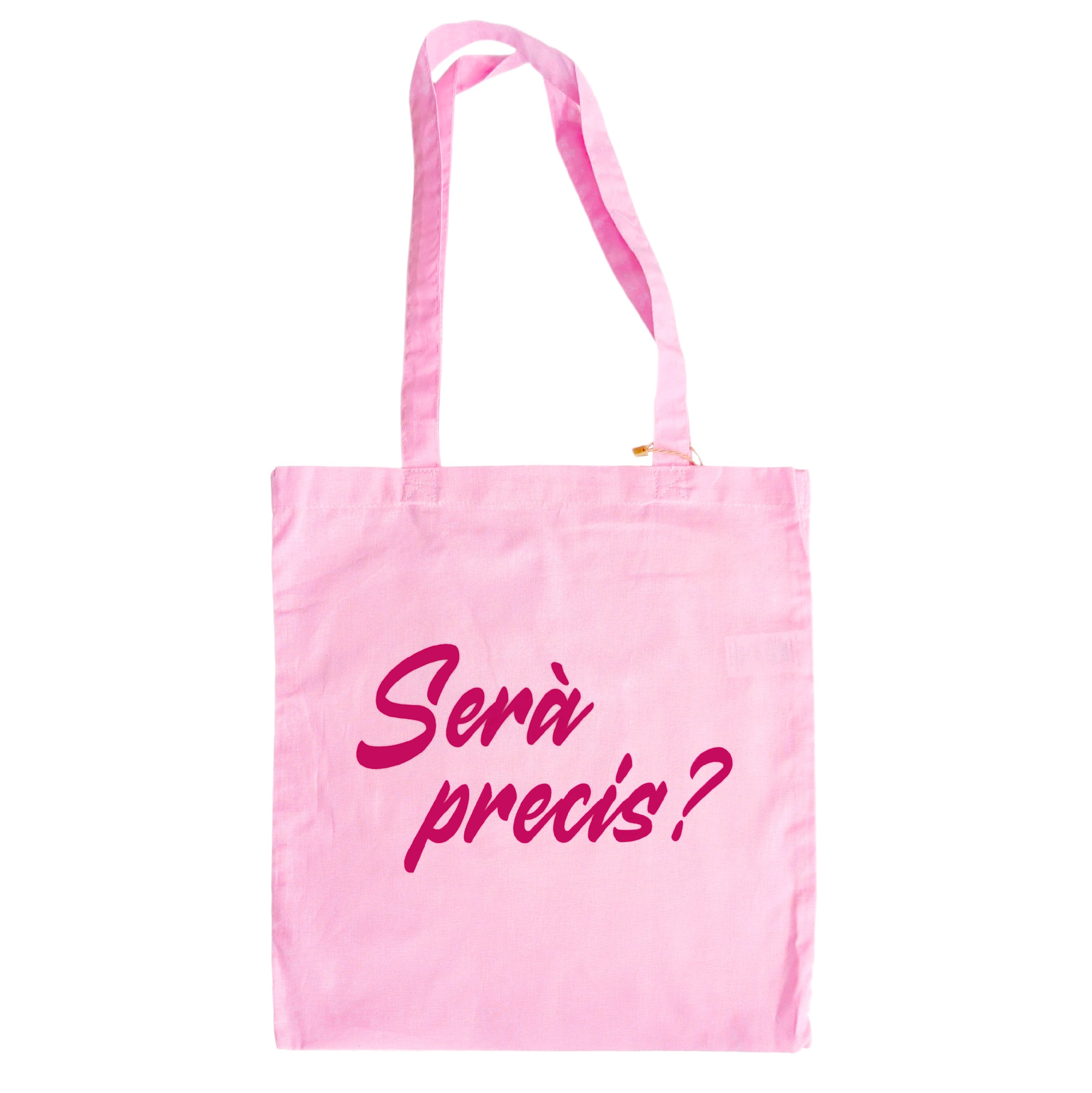 Tote bag Serà precís?