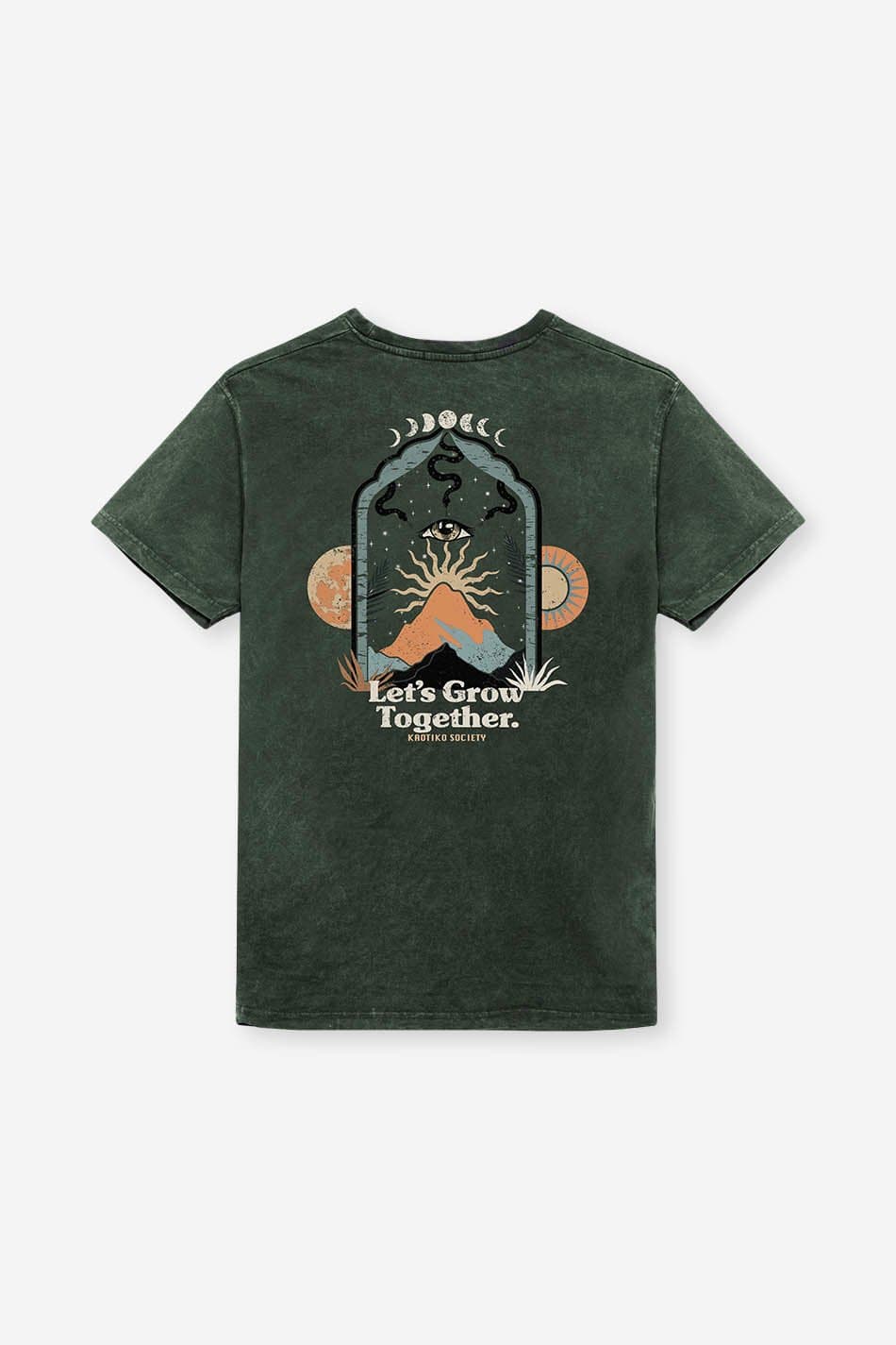 Camiseta Washed Let's Grow Heura