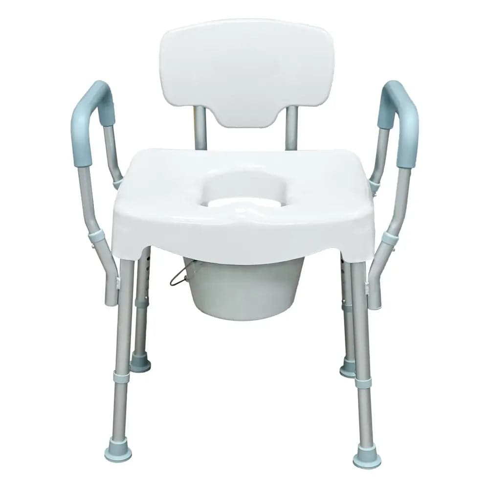 silla de ducha y wc xl con reposabrazos