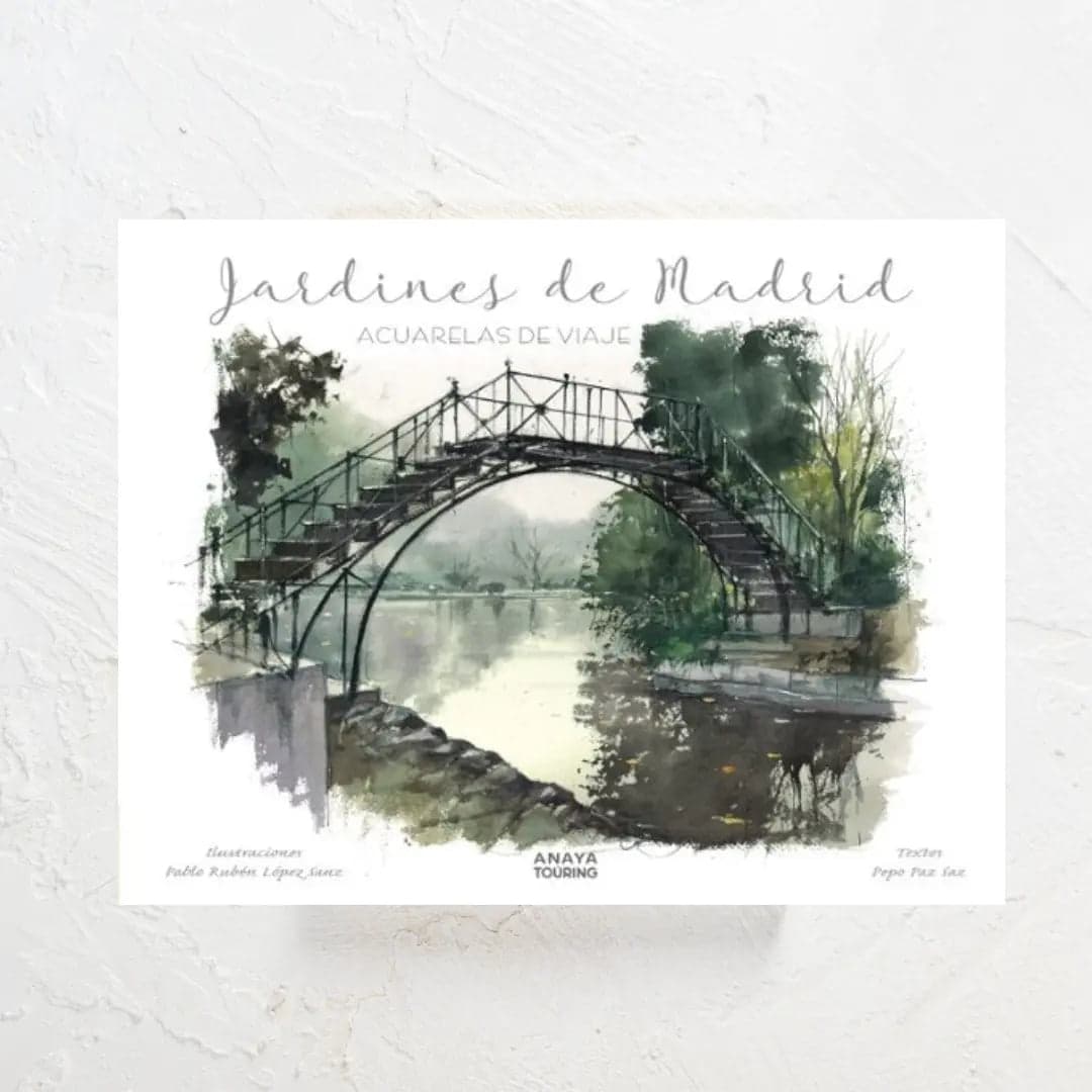 Jardines de Madrid. Acuarelas de Viaje