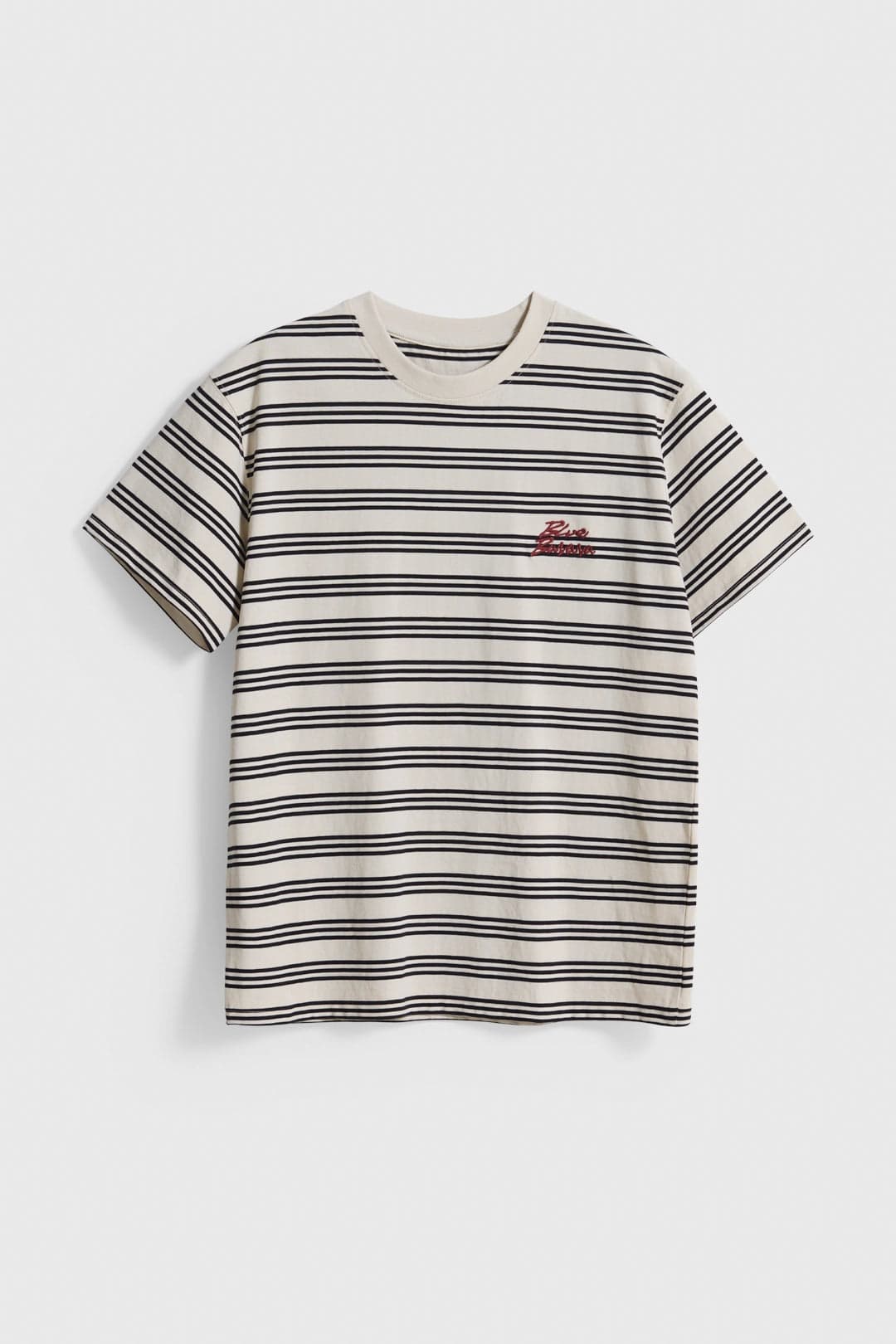 CAMISETA STRIPES BLANCO ROTO