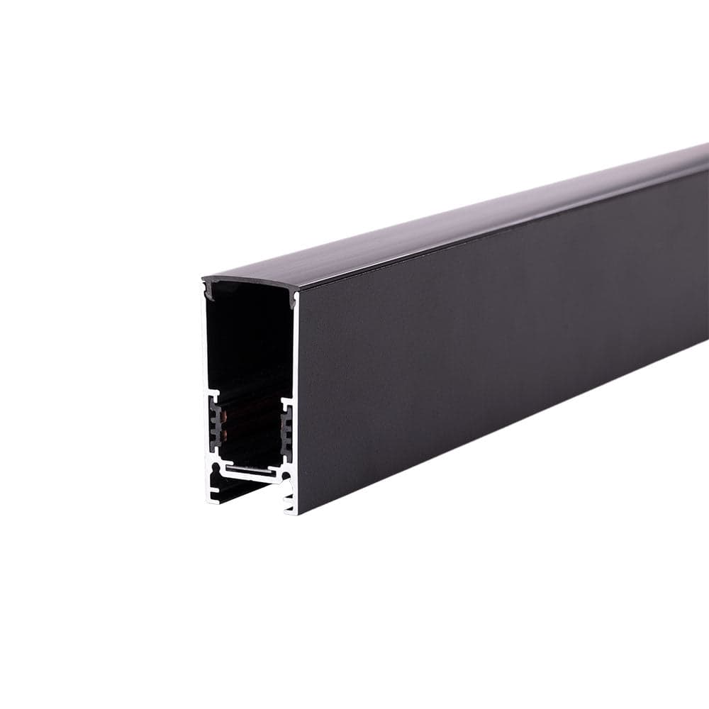 Carril Magnético superficie 26.6mm Negro 2M