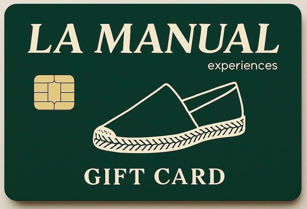 Tarjeta regal La Manual Alpargatera