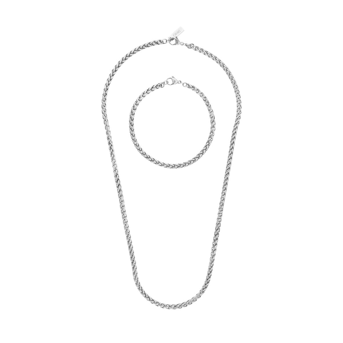 Conjunto de collar y pulsera One Jewels OAMN4202SS Plateado