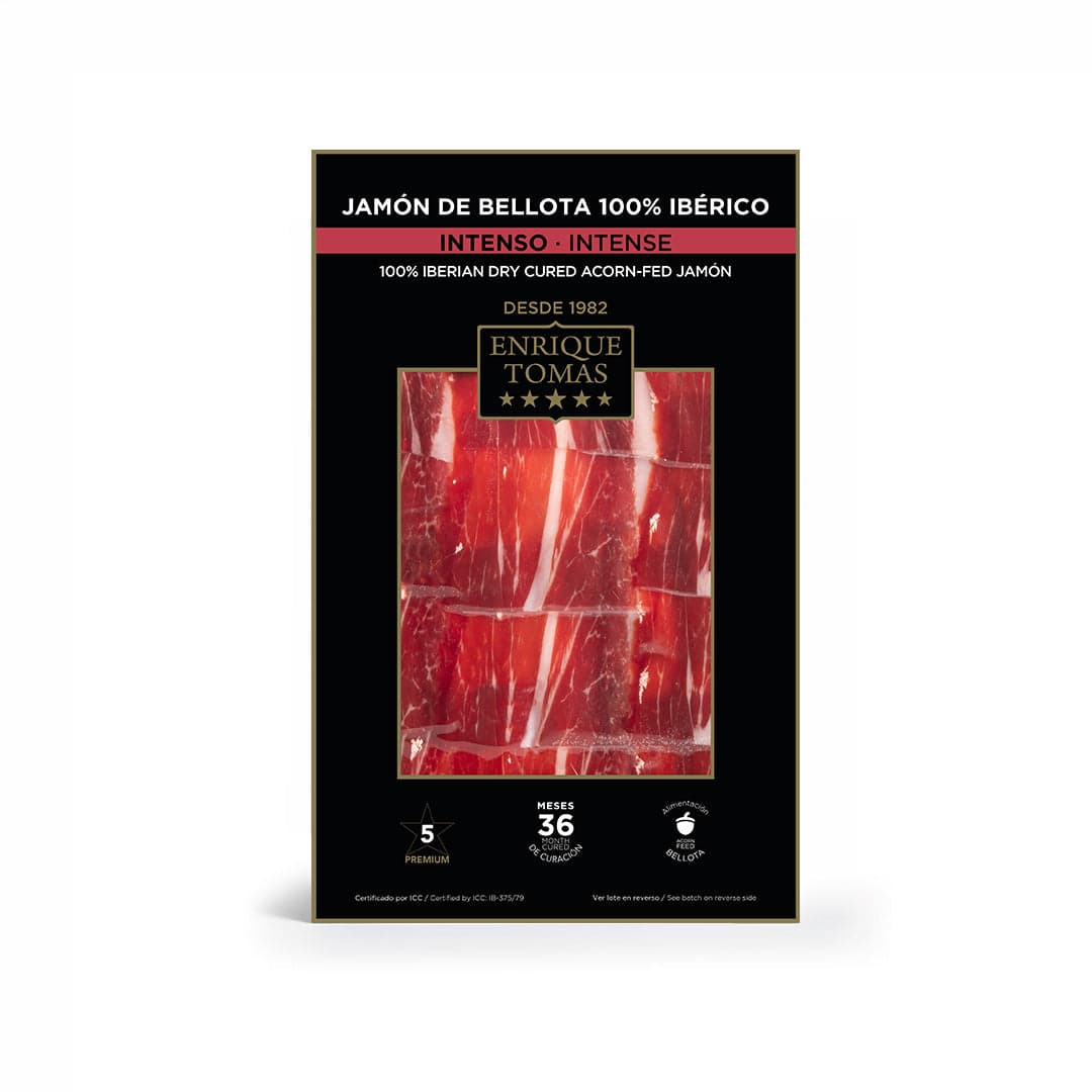 Jamón de Bellota 100% Ibérico Intenso - Sobre 80 gr