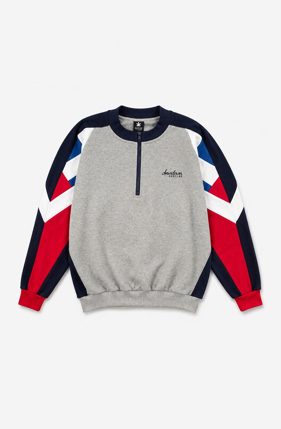 Sudadera Keoni Gray/ Navy/ Red
