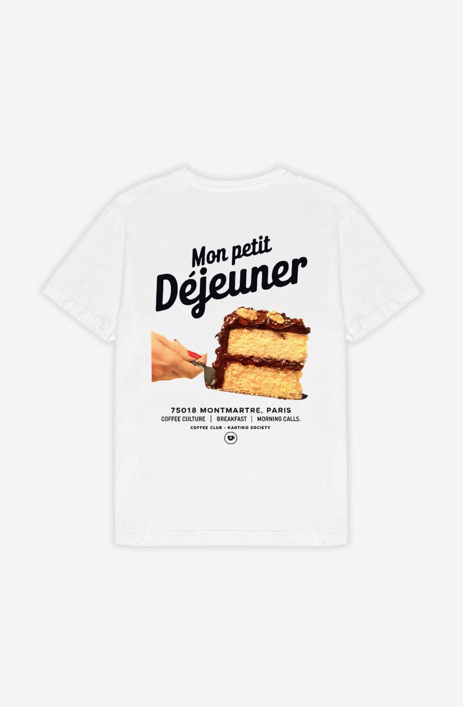 Camiseta Breakfast Organic White