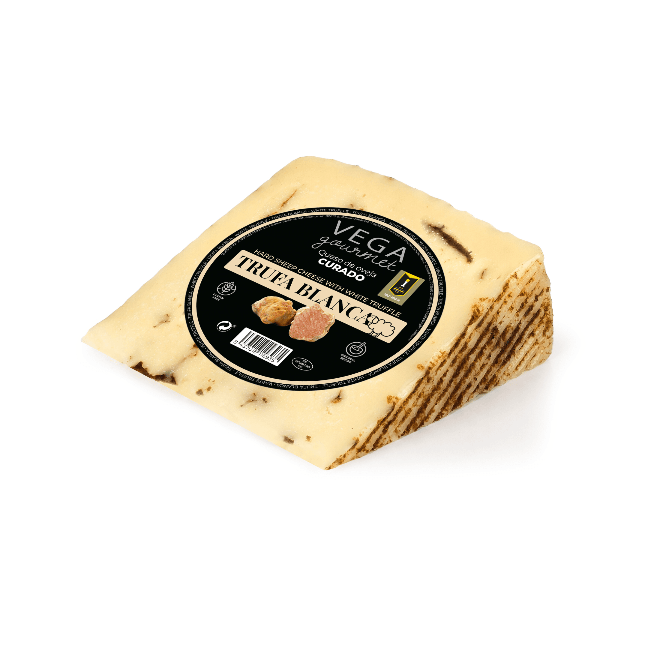Queso de Oveja Curado - Sabor Trufa Blanca