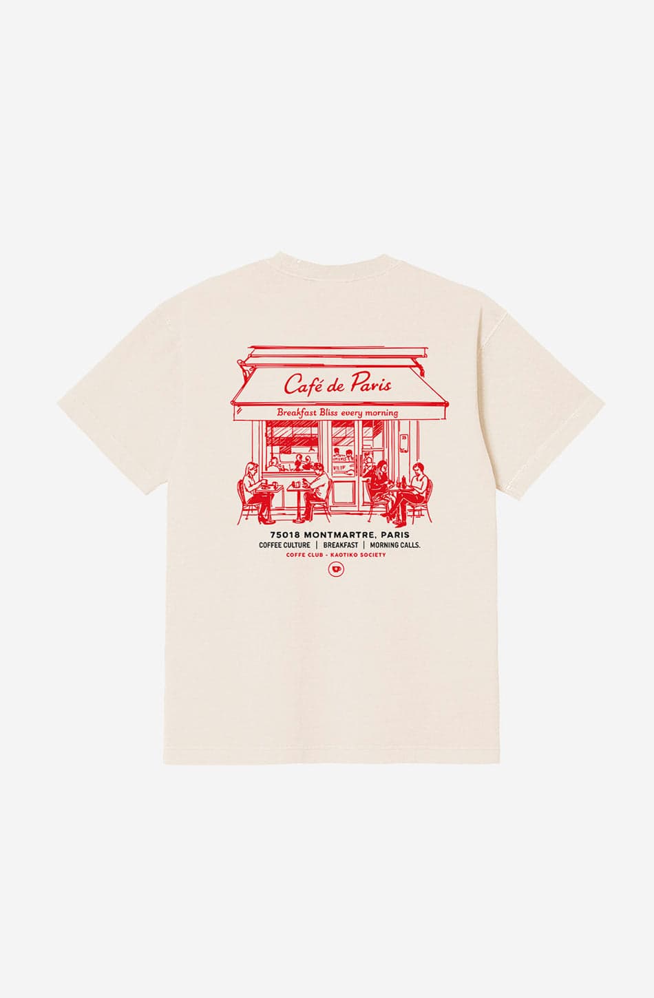 Camiseta Morning Calls Organic Cotton