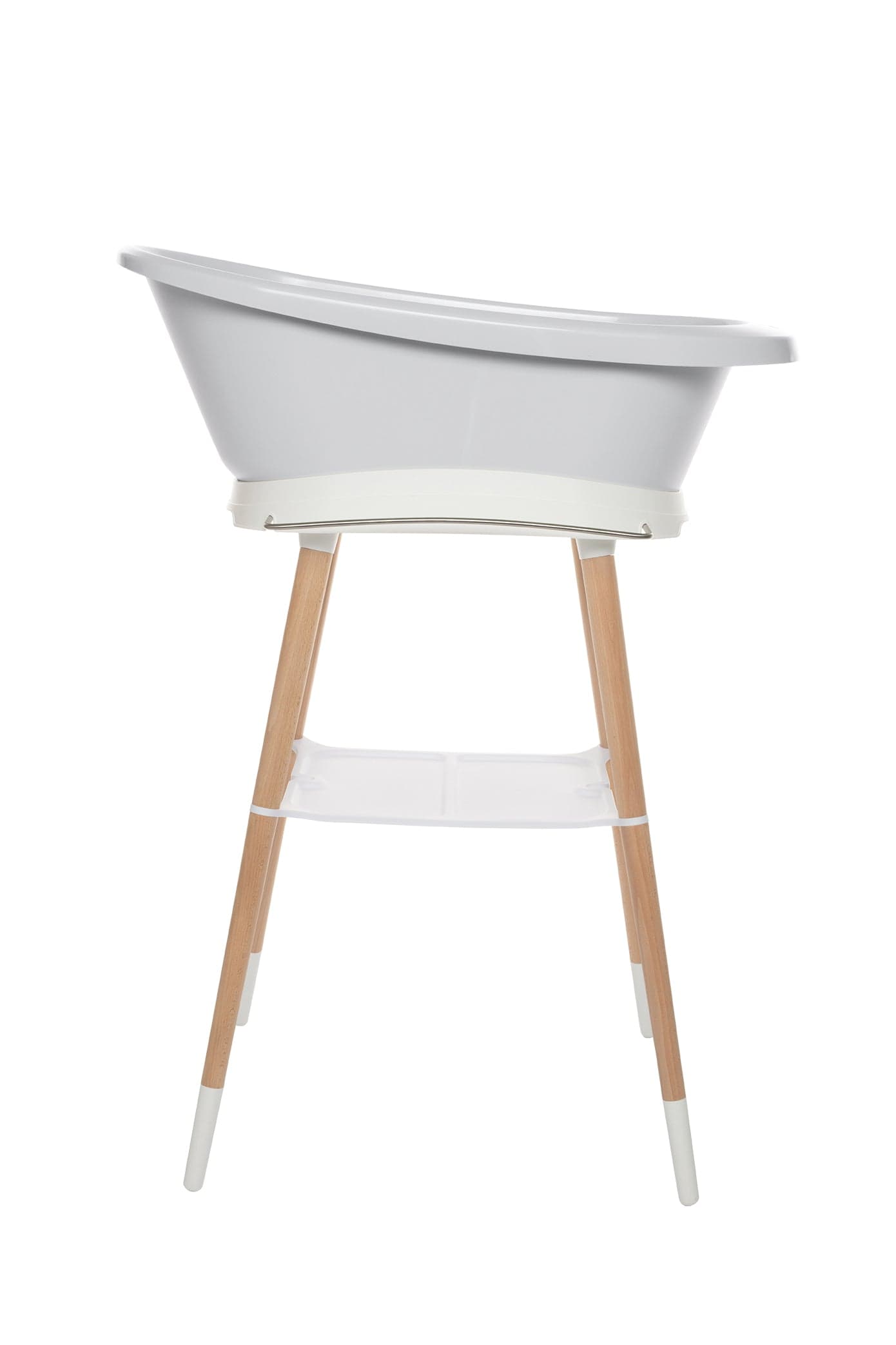 Bebe-jou Set Sense Bañera Led Gris + Soporte Sense + Hamaca Baño + Tubo Desagüe