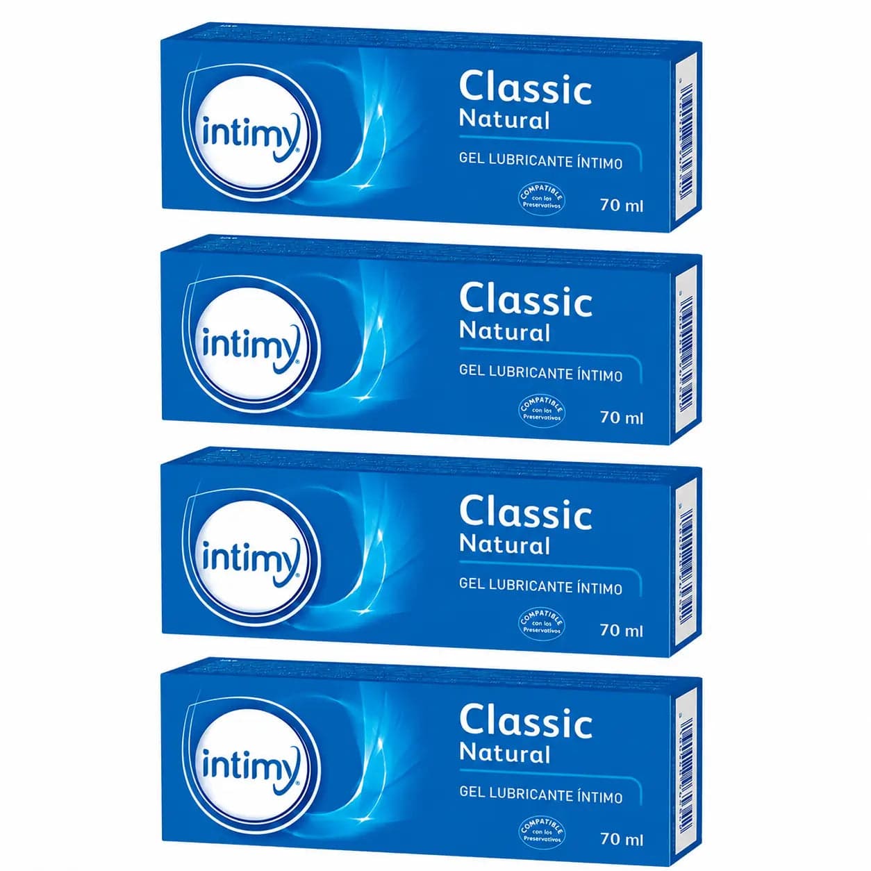 Urgo Intimy Classic Natural Gel Lubricante 70 Ml , pack 4