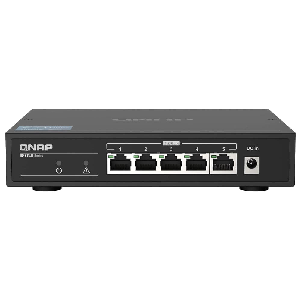 Switch compatible con modelos 25GbE y NAS | Qnap
