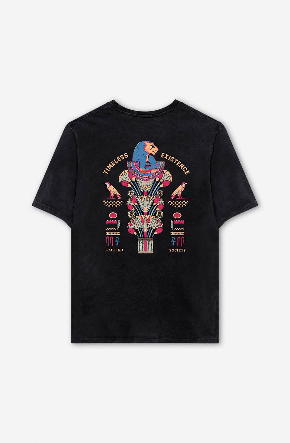 Camiseta Washed Timeless Existence Black