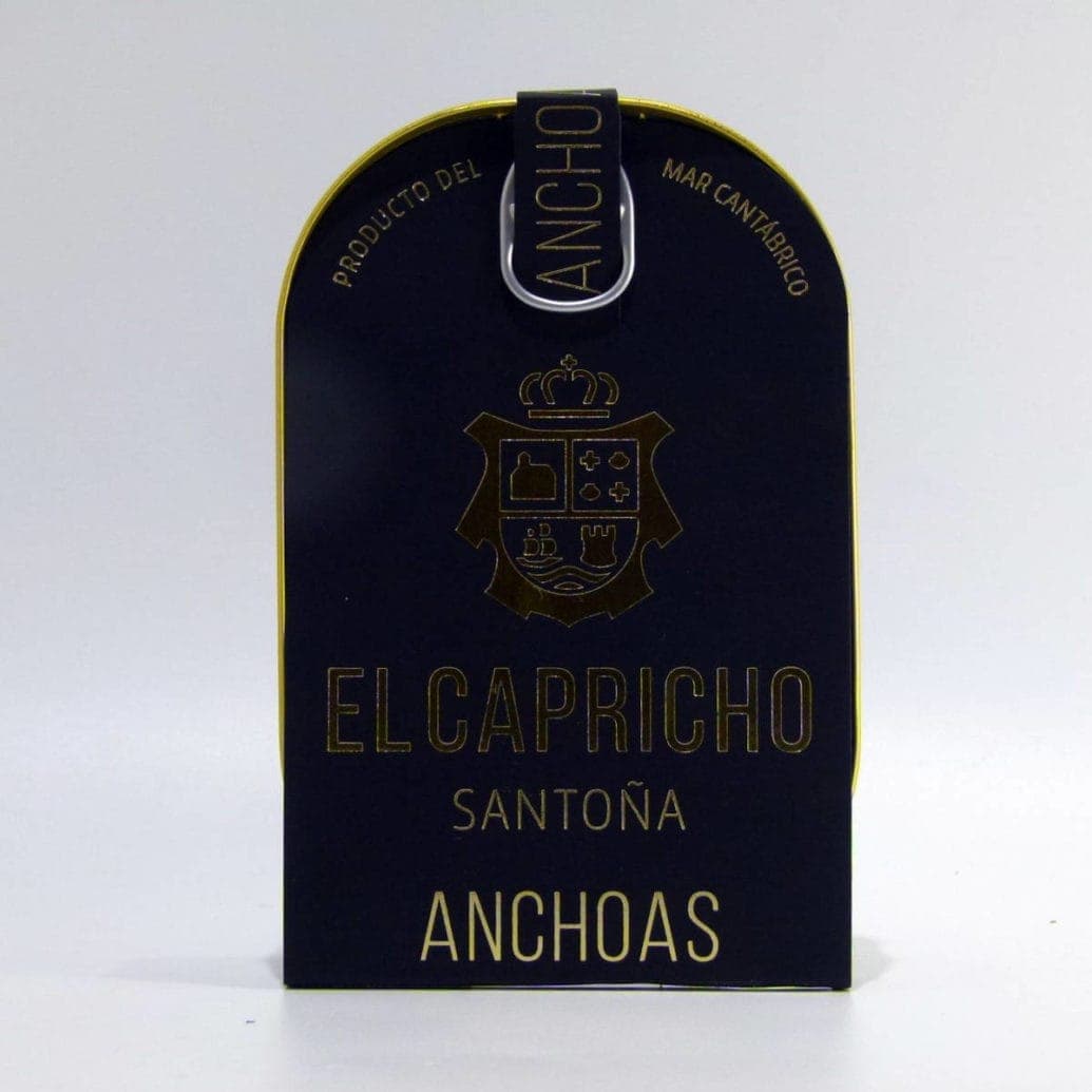 Anchoas El Capricho lata de 14-16 filetes en aceite de oliva