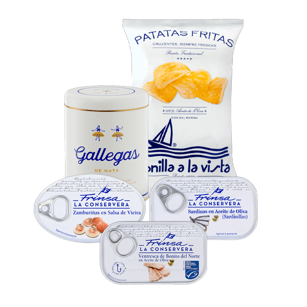 Pack aperitivo Gallegas de Nata