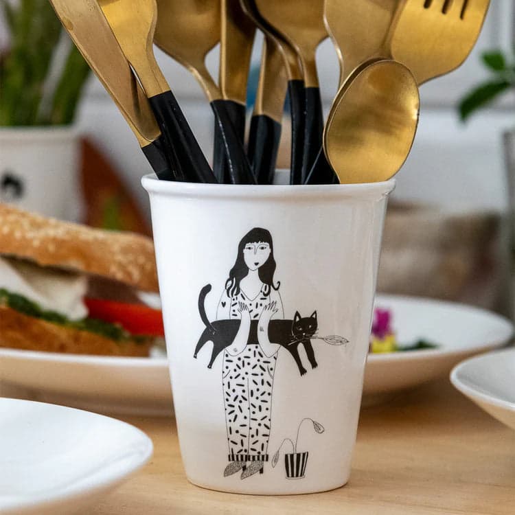Vaso Black Cat - Helen B
