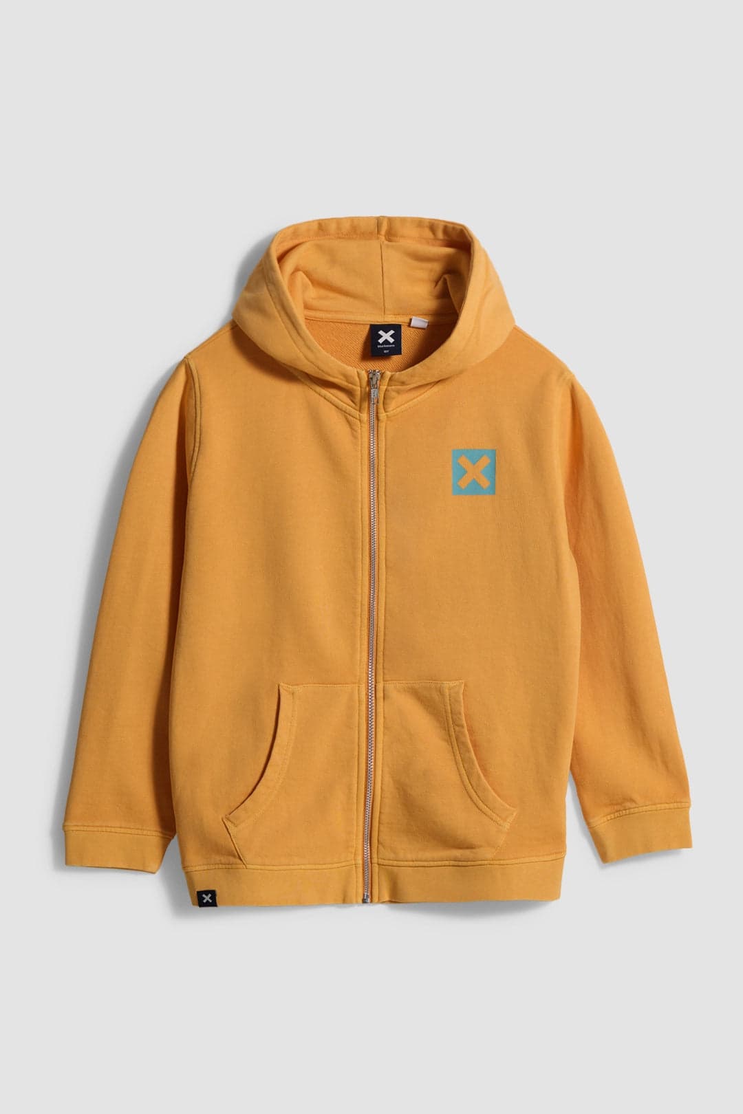SUDADERA CON CAPUCHA FULL ZIP KIDS GOODIES TANGERINE