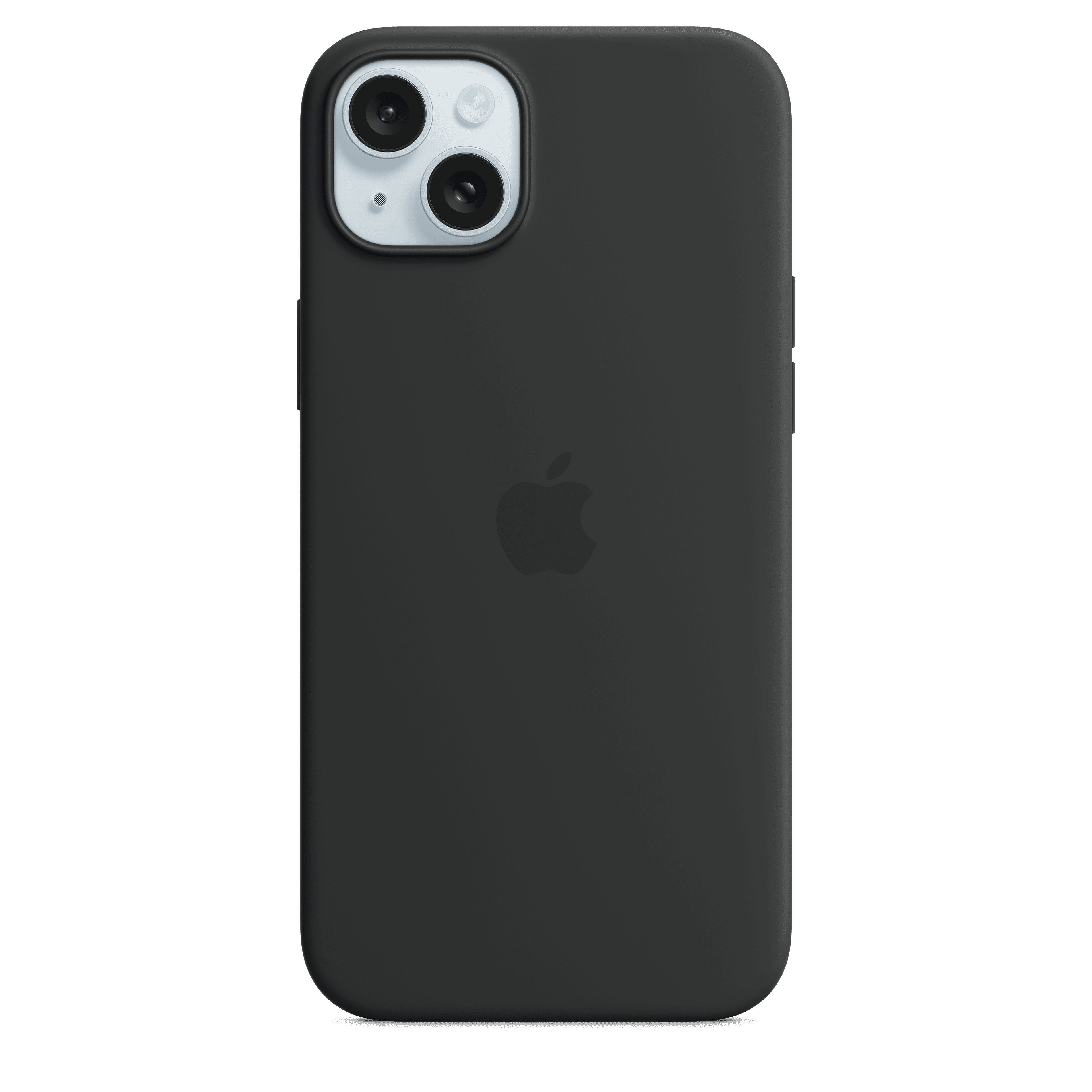 Apple Funda de Silicona MagSafe para iPhone 15 Plus Negro