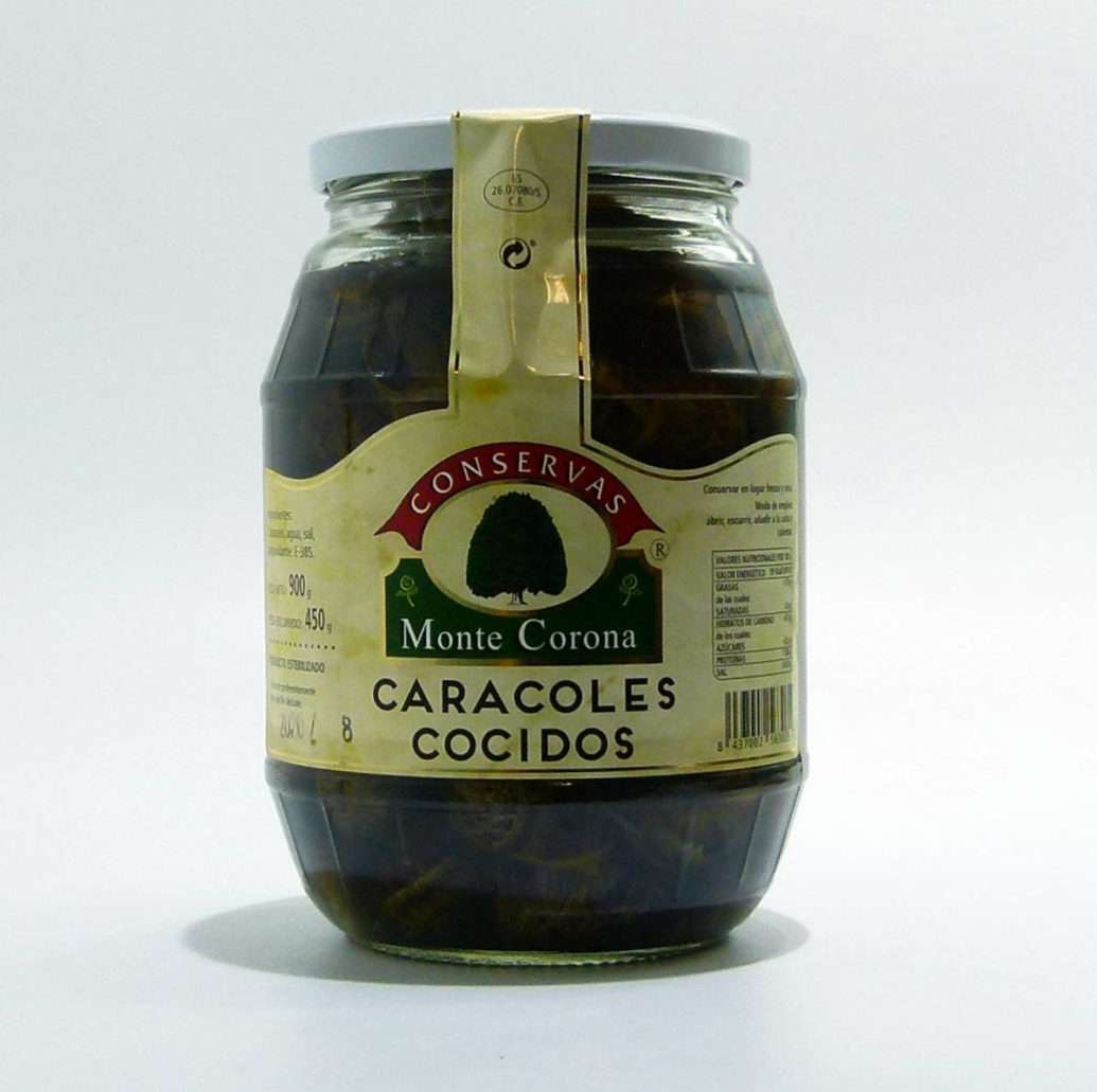 Caracoles cocidos Monte Corona 900 grs