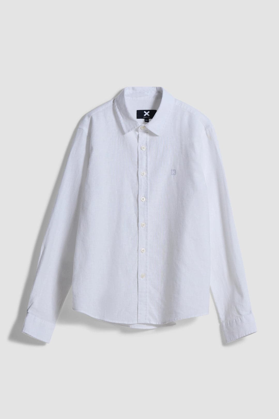 CAMISA KIDS DE LINO BLANCA