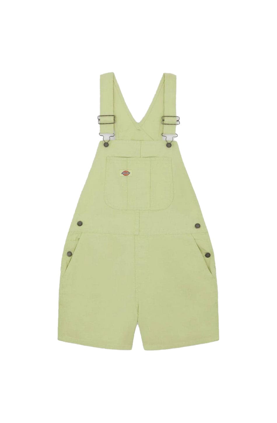 Short Dickies Duck Canvas Bib Pale Green