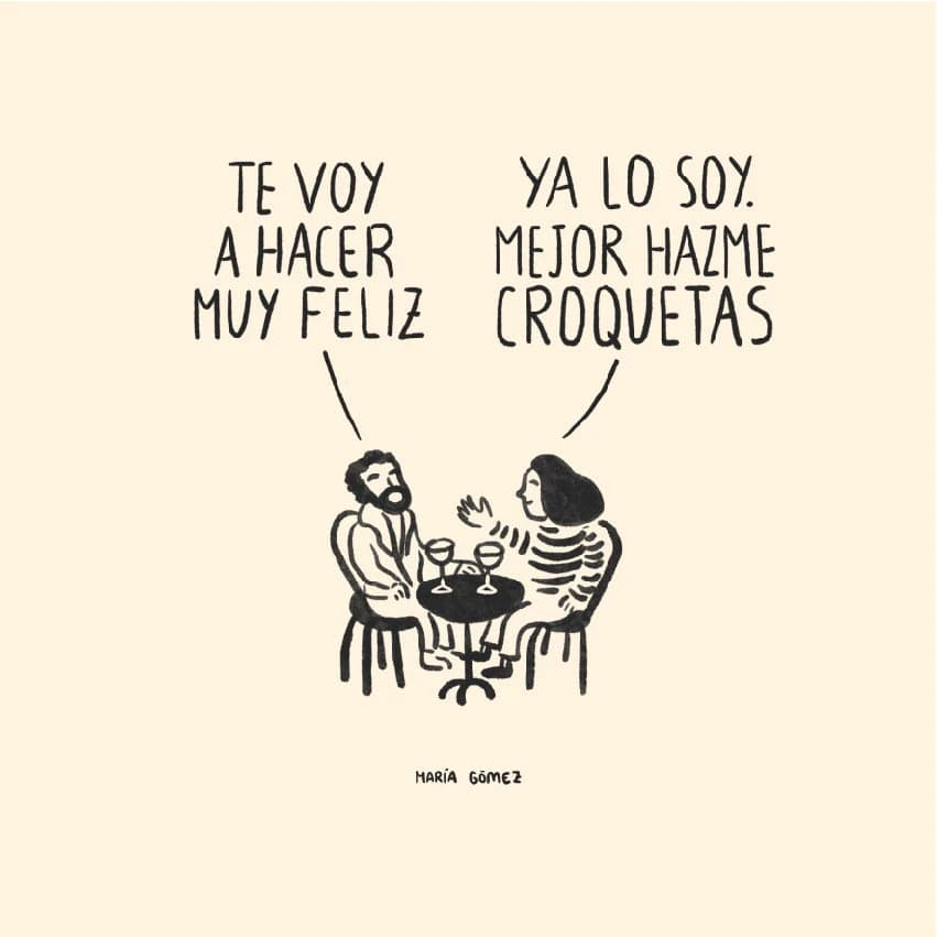 Print María Gómez - Croquetas