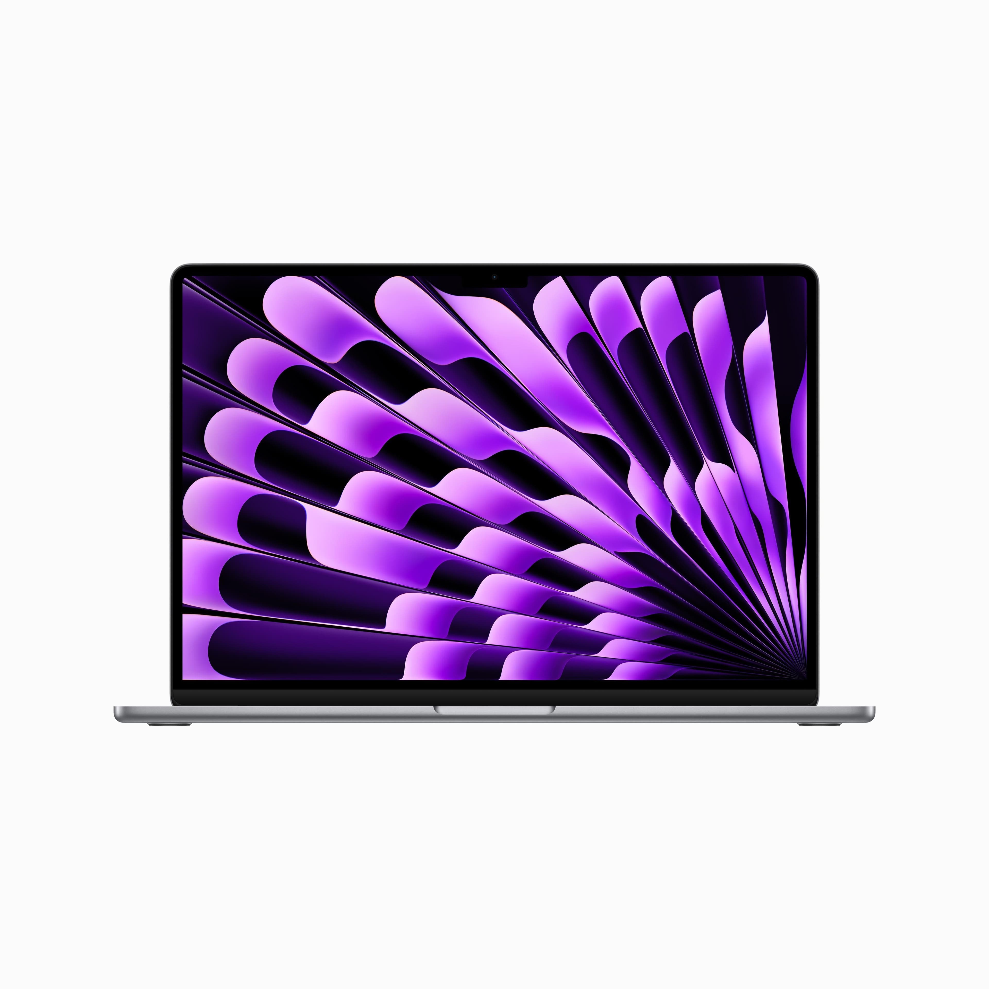 Apple MacBook Air 15" Chip M2 | 8 GB RAM | 512 GB SSD | CPU 8 núcleos | GPU 10 núcleos - Gris Espacial