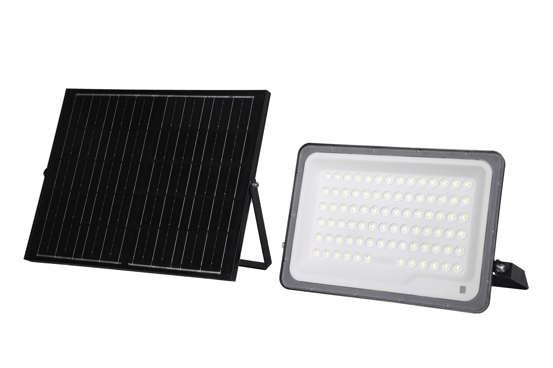 Proyector LED Solar 300W Panel 5V/20W 16W 2700Lm 90º IP65 3CCT (Tonalidad Luz Ajustable)