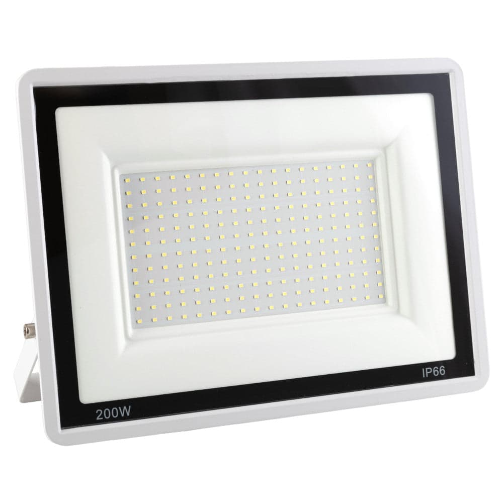 Proyector LED 200W 16.000Lm 6000ºK IP66 Regulable 60,000H Acabado Blanco