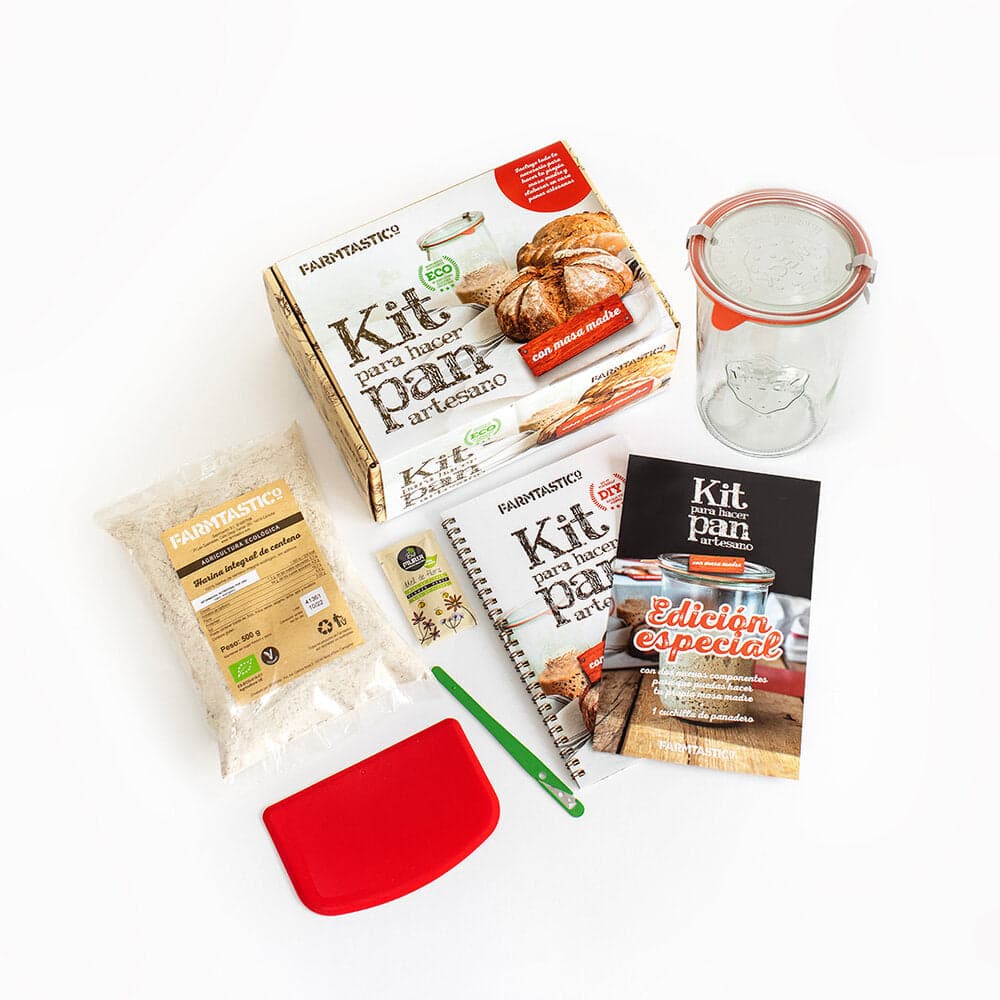 Kit para Hacer Pan Artesano con Masa Madre