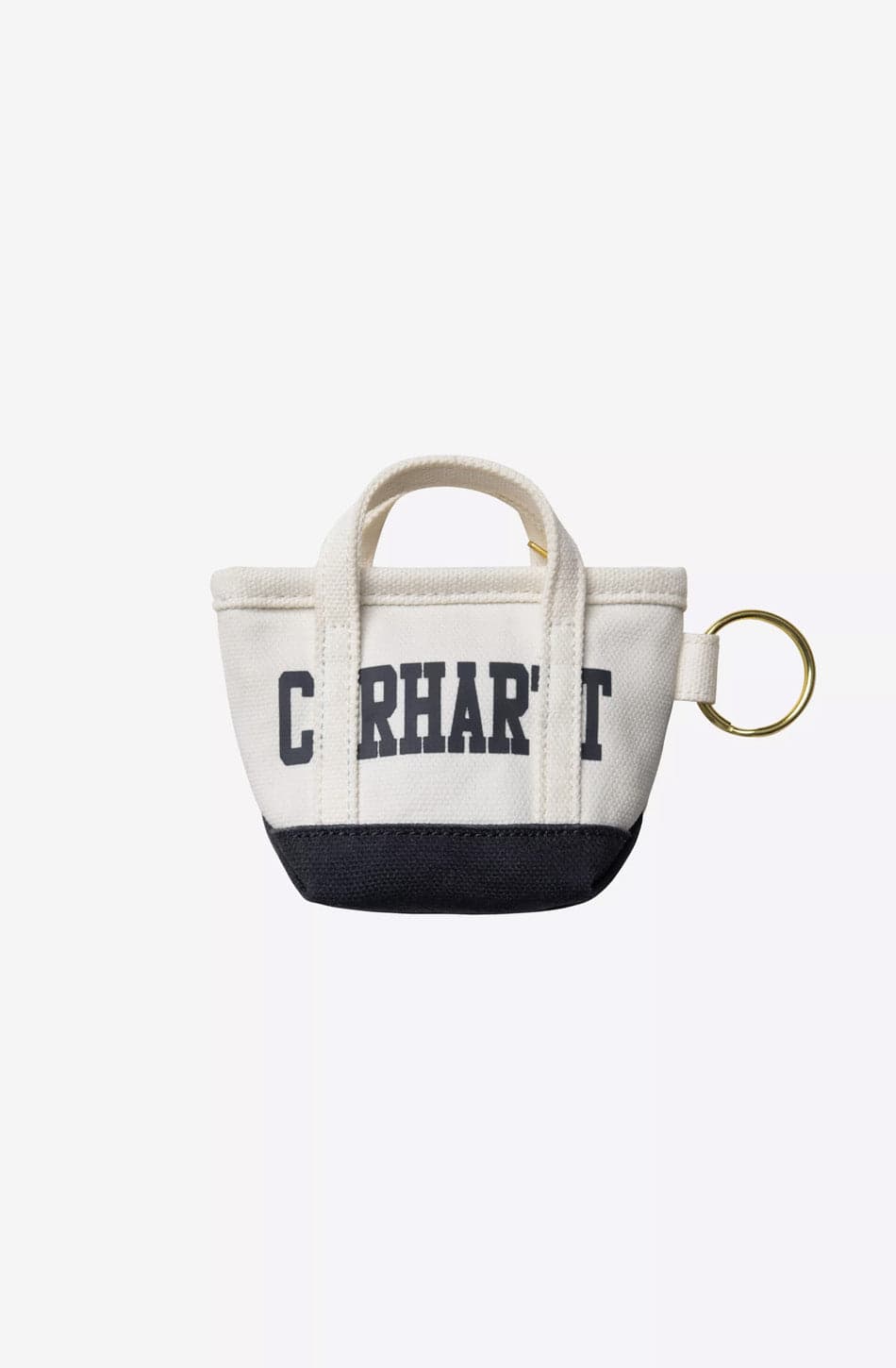 Llavero Carhartt WIP Mini Tote Bag Natural/Blue