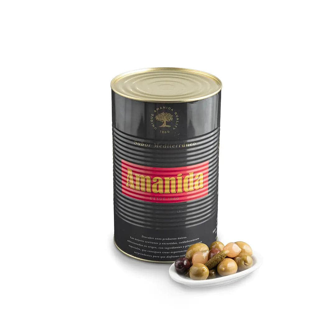 Cóctel de aceitunas - Lata 2kg