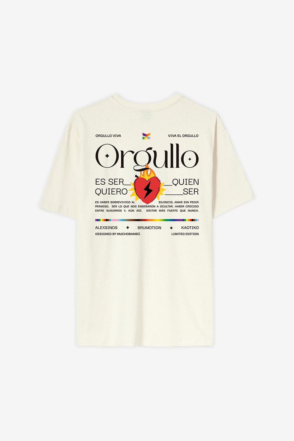Camiseta Organic Cotton Pride 2025