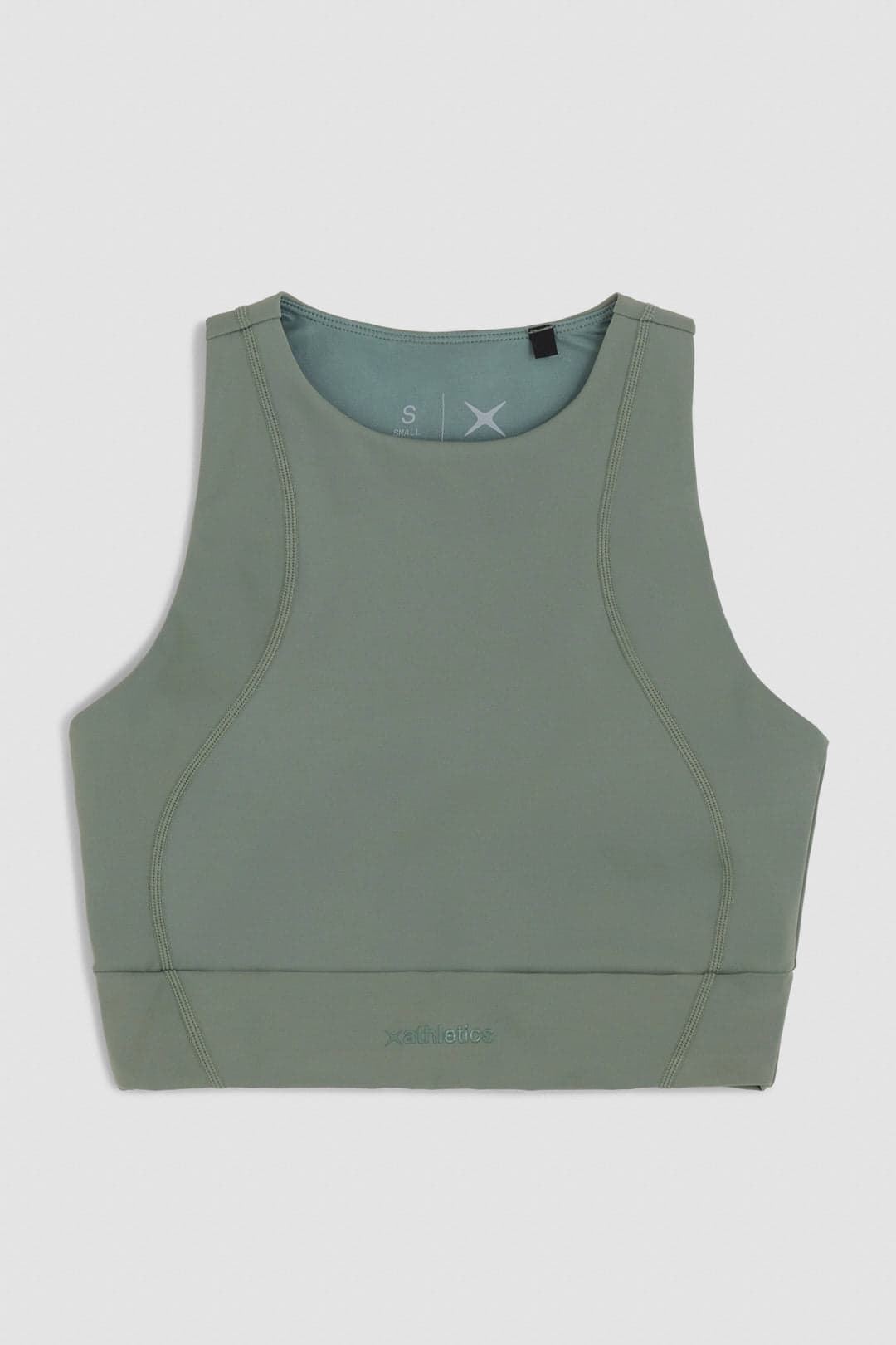 TOP MUJER ACTIVE WASHED OLIVE GREEN