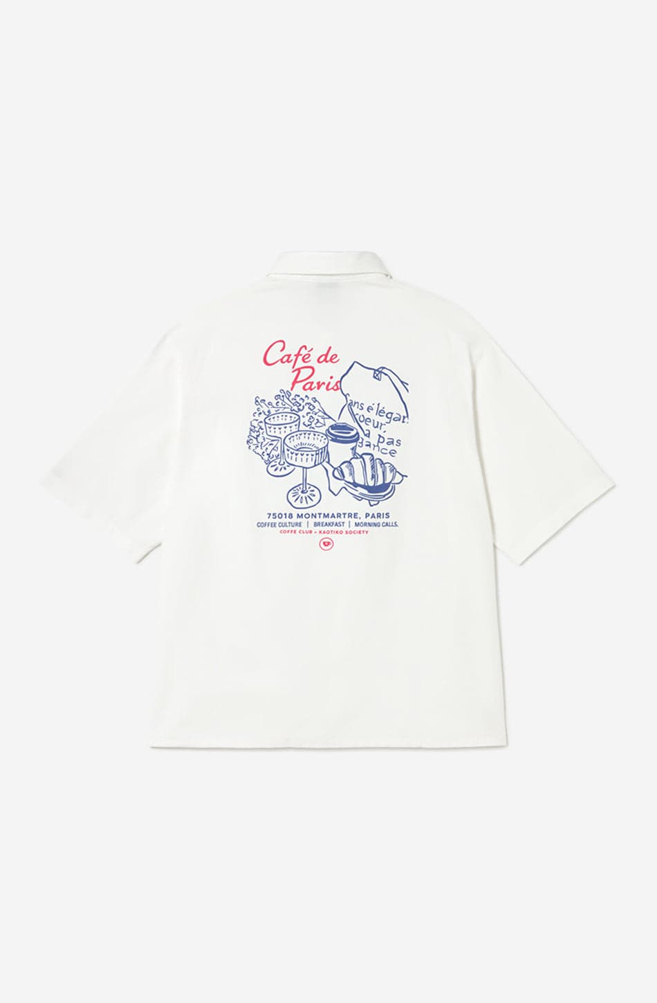 Camisa Paris Coffee White